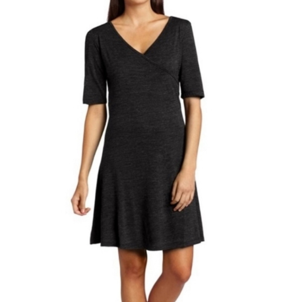 Prana Charcoal Midi Dress no tags but NEW